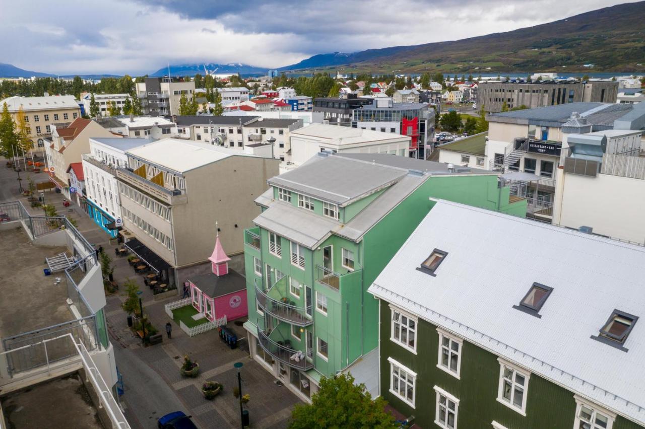 Hafnarstraeti 100, Downtown Apartment Akureyri Bagian luar foto